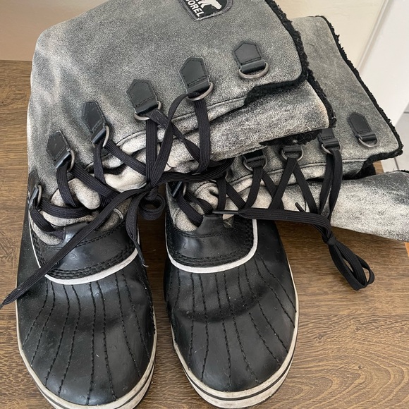 Sorel winter boots fleece lined - Picture 4 of 4